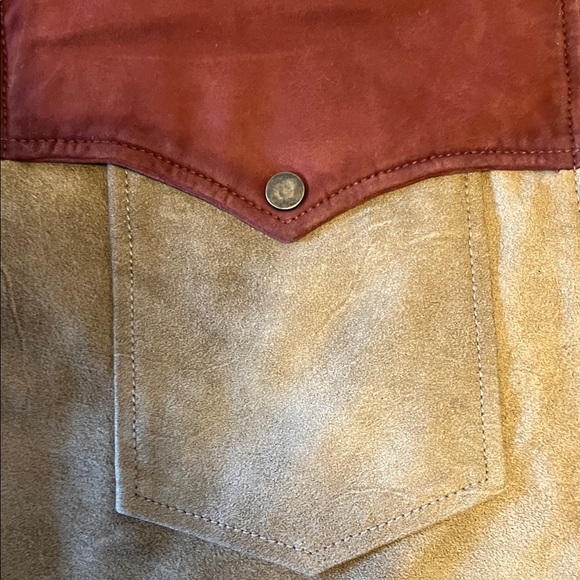 Lucchese Tan and Brown Jacket - Picture 4 of 8